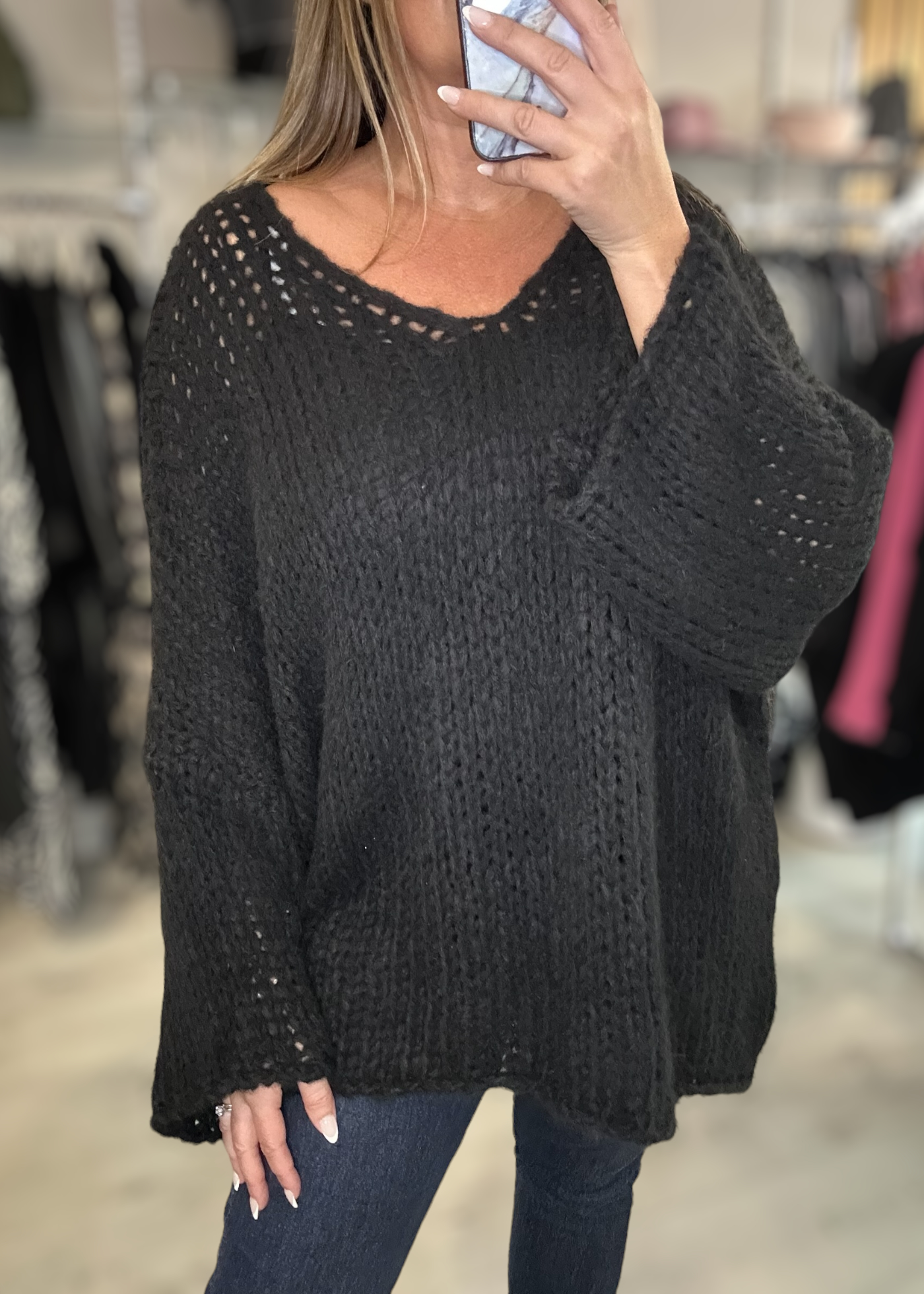 Gladrags | Rita knit black